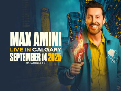 Max Amini in Calgary, CAN