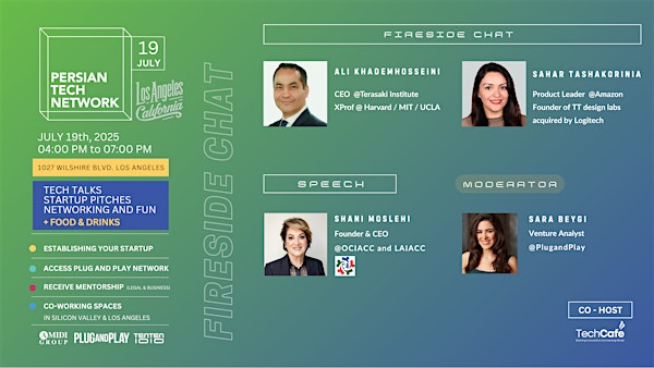 Persian Tech Network Event in Los Angeles on July 19