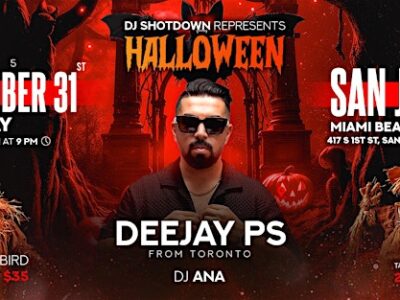 Haunted Heat: Persian Halloween Party with DJ PS