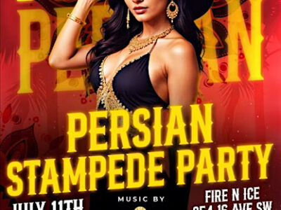 Persian night stampede