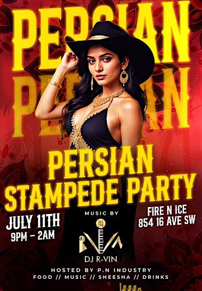 Persian night stampede
