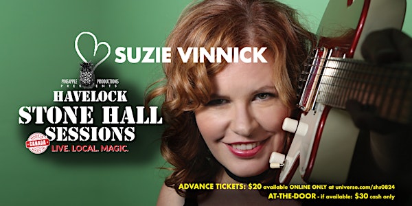 SUZIE VINNICK - LIVE in Concert!